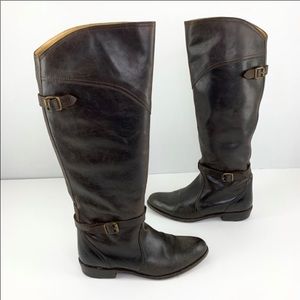 Frye Dorado Brown Boots